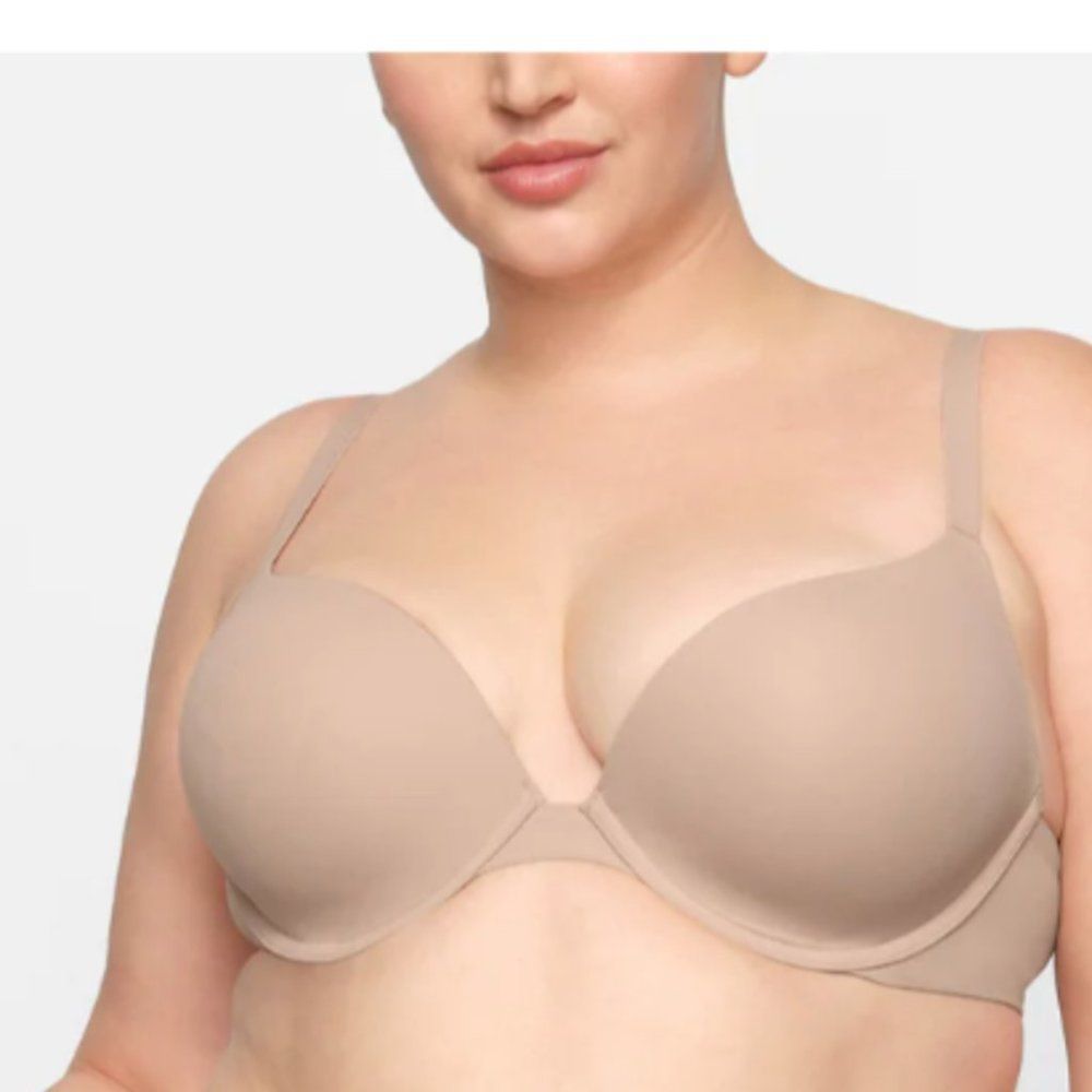 NEW SKIMS FITS EVERYBODY PUSH-UP BRA in MICA Size 32 C